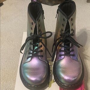 Dr. Martens Kids Iridescent Boots
